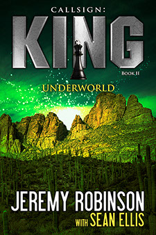 Cover for Underworld by Jeremy Robinson and Sean Ellis
