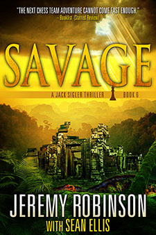 Cover for Savage by Jeremy Robinson and Sean Ellis