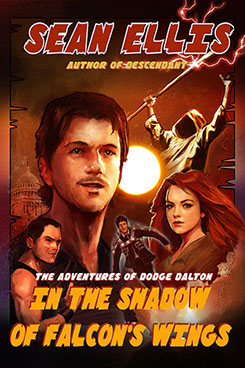 Cover of  The Adventures of Dodge Dalton 1 – In the Shadow of Falcon's Wings by Sean Ellis
